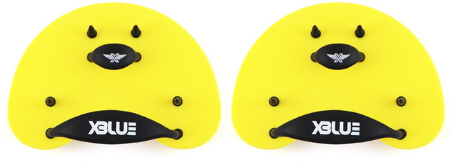 XBL-5554-옐로우 샤벳 핑거 패들, 옐로우, 옐로우