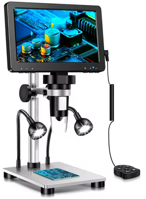 피코펄스 7인치 LCD 디지털 현미경 1-1200X, 1개