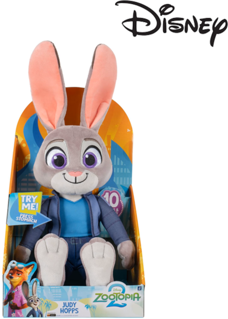[Disney] 디즈니 주토피아2 굿즈 주토피아 인형 주디 홉스 사운드 소리나는 인형 14인치 Zootopia 2 Plush Judy Hopps