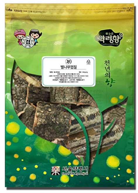 천지가약초 국내산 벌나무 껍질, 300g, 1개