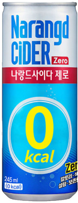 동아오츠카 나랑드사이다, 245ml, 1개
