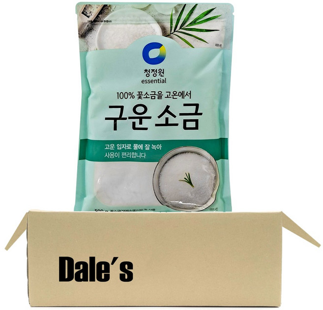 데일즈기획 청정원 구운소금, 500g, 1개