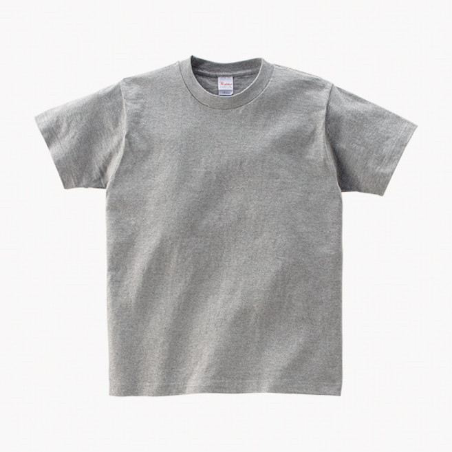 Printstar 日本 素面厚磅圓領 親膚 純棉素Tee 5.6oz【PS00085】, 麻灰