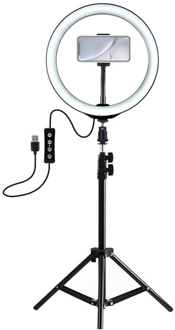 PULUZ 개인방송조명 26cm 삼각대포함, 1개