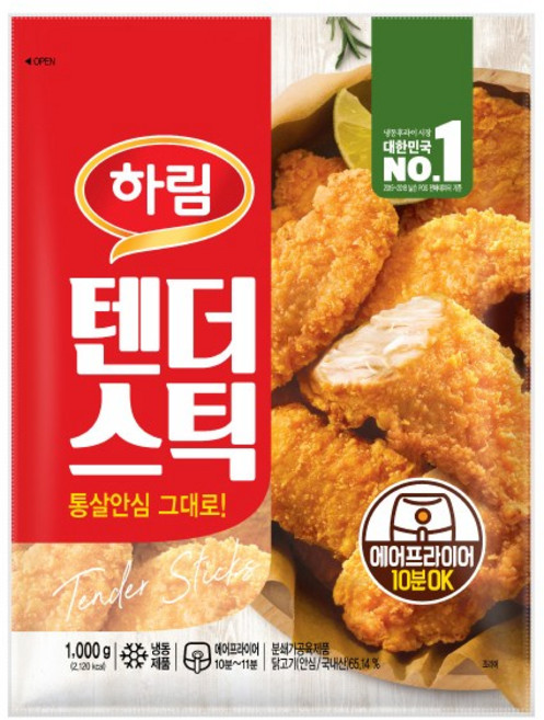 하림 텐더스틱, 1kg, 1개