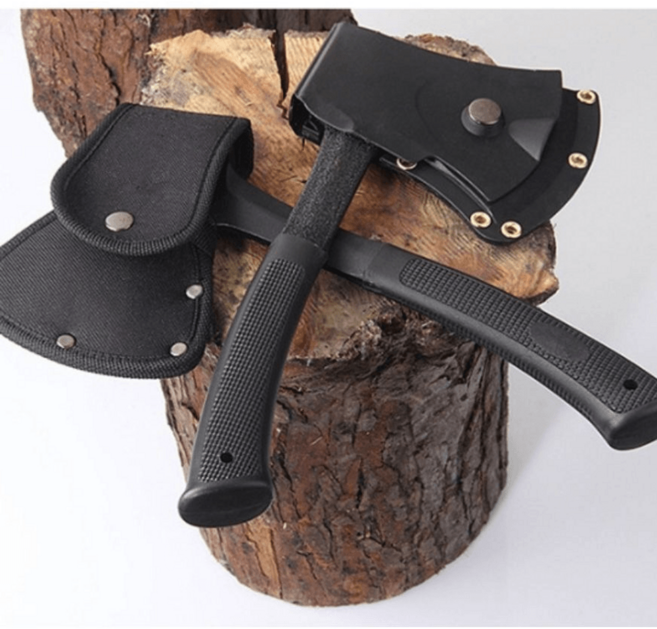 휴대용 캠핑도끼 장작패기 손도끼 불멍, 1개