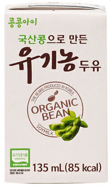 콩콩아이 유기농 두유135ml 48개, 135ml