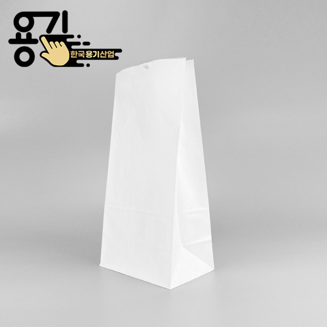 화이트 600 무지 180 x 110 x 350 노루지 50g 각대봉투 M봉투 종이봉투 감자 붕어빵 페이퍼백 (1000매), 1세트, 1000개
