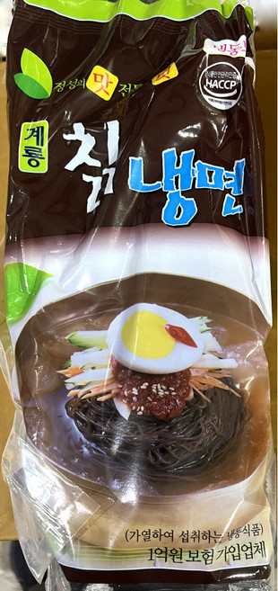 칡냉면 계룡 2K X6, 2kg, 6개