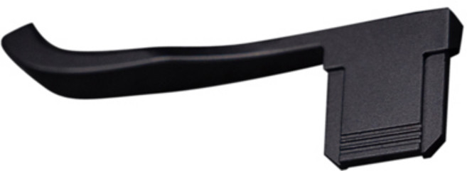 Panasonic LUMIX S9 카메라 핸들용 알루미늄 콜드 슈 엄지 그립 인체공학적으로 설계됨, Black, 1개