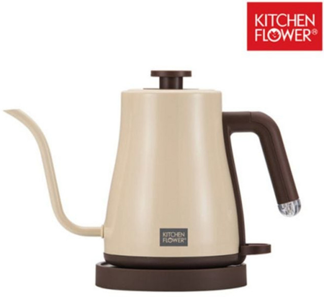 키친플라워 뉴트로 전기 드립 주전자 1.2L kei+471nH