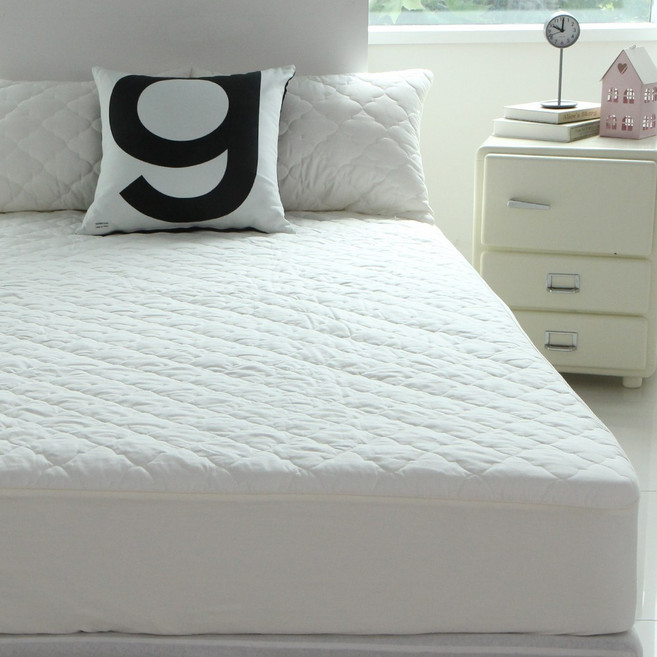 국내산 순면 누빔 패밀리 침대 매트리스 커버 킹 라지킹 슈퍼킹