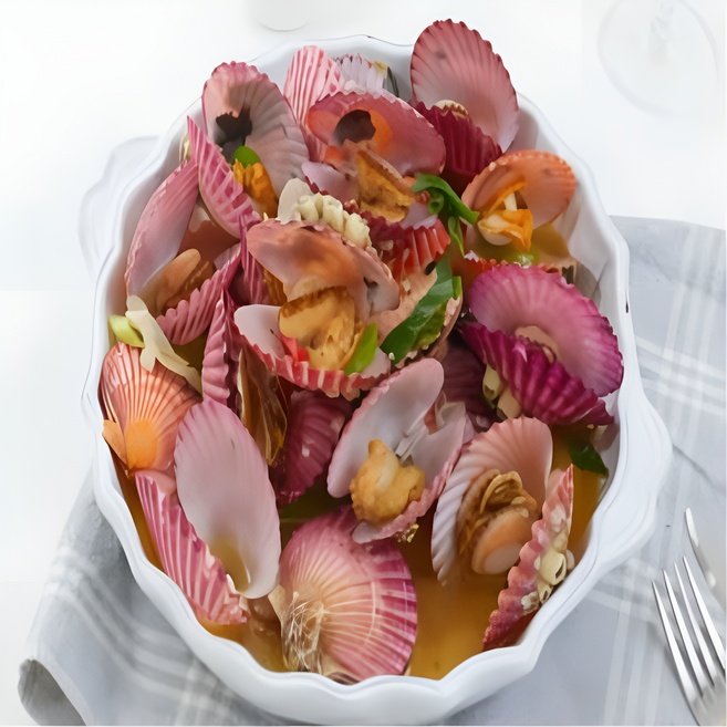 살롱푸드 산지직송 싱싱 세척 홍가리비, 1개, 2kg