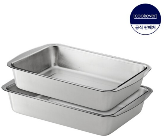 [쿡에버] 신밧드 클리어 2종 세트 (특대+점보), 1세트, 5.5L, 혼합색상