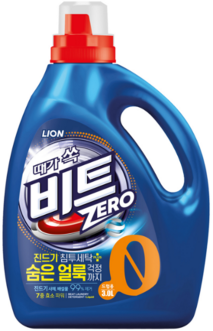 비트 진드기 액체 세탁세제 드럼용 본품, 1개, 3L