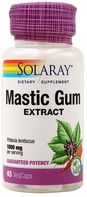 솔라레이 매스틱 검 추출물 1000 mg 45 베지캡슐, 1개, 45정 - 쿠팡