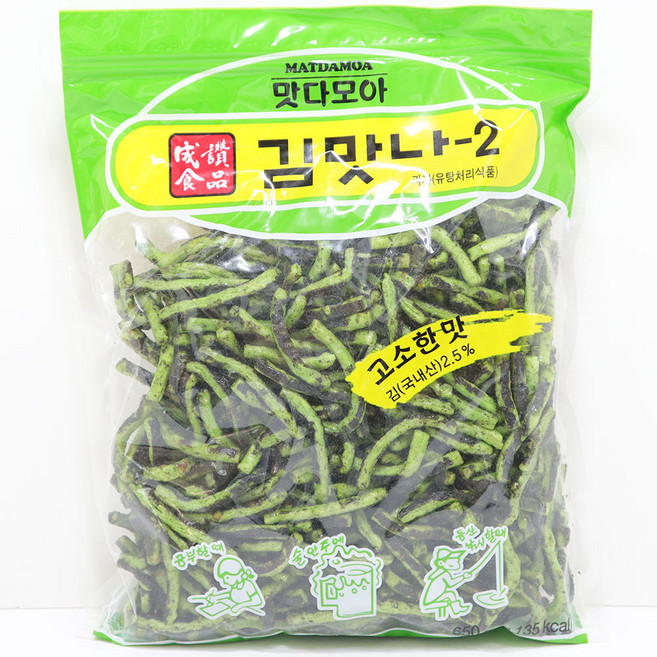 [환씨푸드]성찬식품 김맛나-2 650g 김과자, 1개
