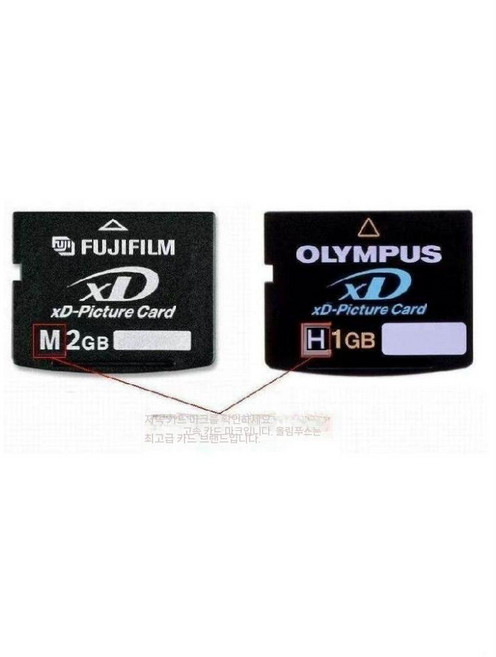 오래된 카메라용 XD 메모리카드 올림푸스 호환 카드, 공식 표준