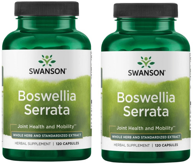 스완슨 보스웰리아 세라타 120캡슐 2개, 세라타보스웰리아