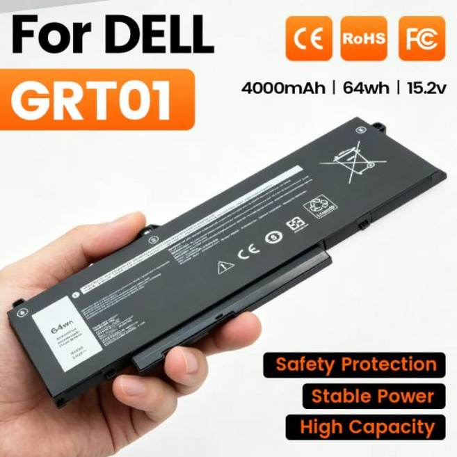 BGBT 1V1XF 11.4V 42Wh 노트북 배터리 (델 Latitude 5400 Precision XV8CJ R8D7N 4GVMP Inspiron 7590 7 호, 01 1V1XF