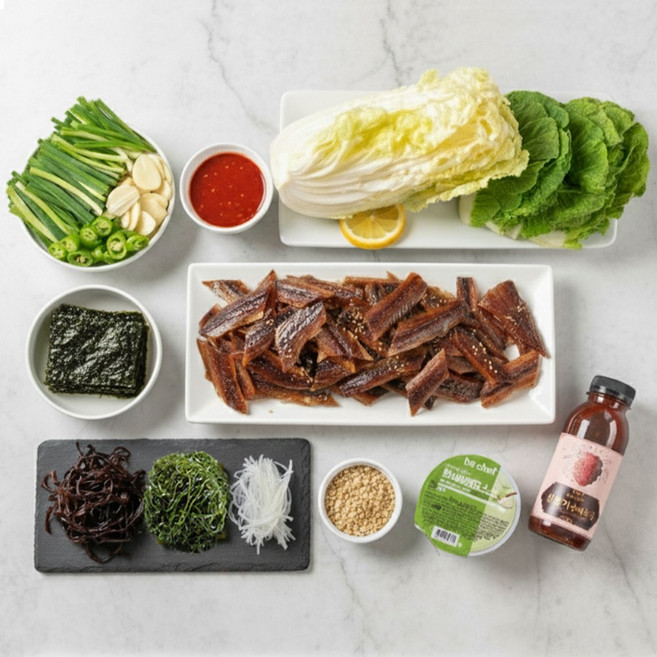 포항 구룡포 과메기 땅콩과메기 봉선생과메기 5미 10미 야채세트 수제불초장 딸기초장 증정, 1세트, 과메기 5마리 (10쪽)+야채세트