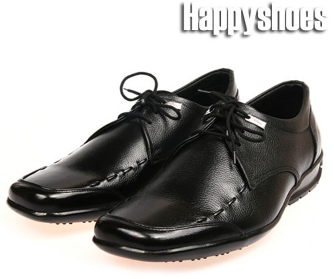 HP 3803 천연소가죽 잔오플 남성구두 수제화 맞춤제작 해피슈즈