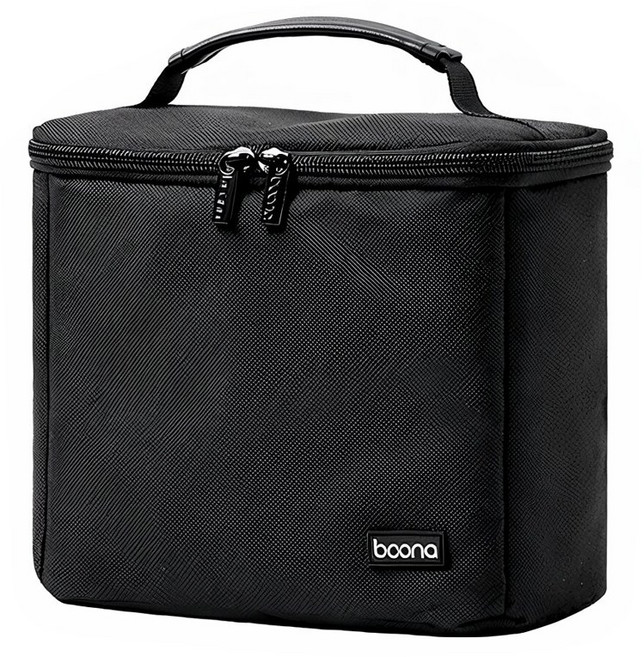 마켓세일러 카메라 파우치 이너백 가방 보관 케이스 캐논 소니 후지 리코 니콘 호환 M, 1개, 블랙M