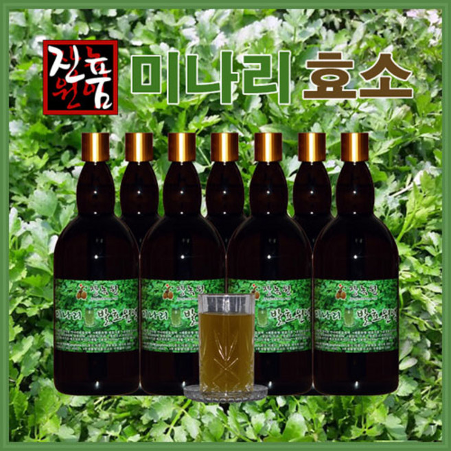 장녹원 미나리효소 1L(1000ml), 1개