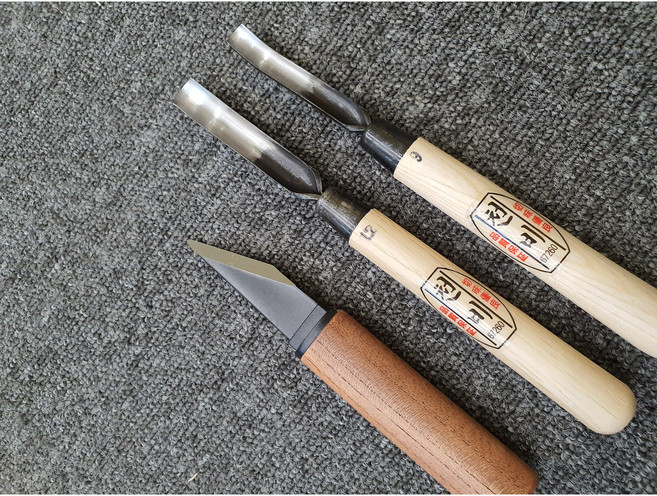 우드 카빙 조각도 모음 천비곡환도9mm 천비곡환도12mm 일본산창칼왼손잡이우드카빙조각도, 일본산창칼