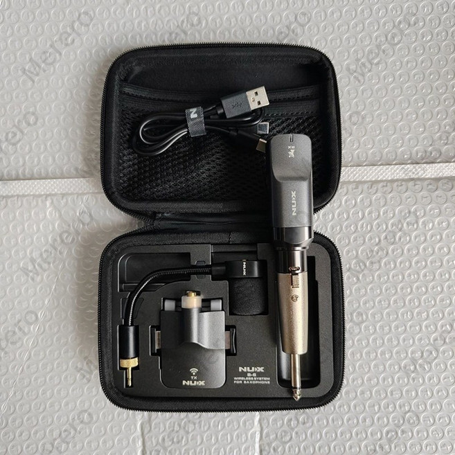 색소폰용 NUX B-6 무선 시스템 송신기 및 리시버 포함, 01 NUX B-6, 01 NUX B-6, 1개