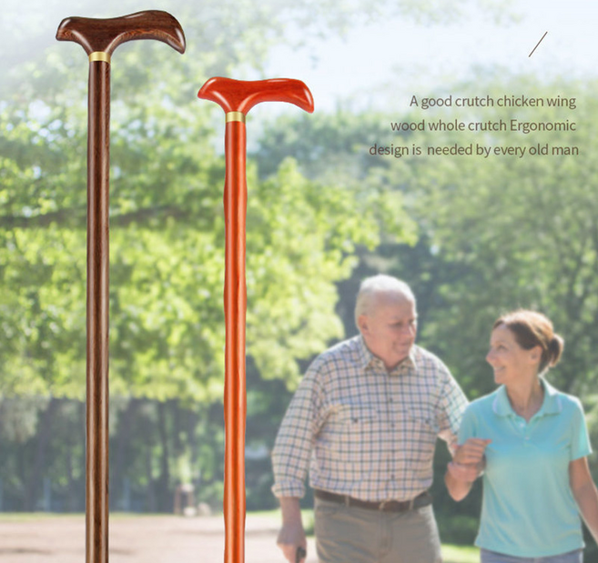 프리미엄 우드 지팡이 노인 의료용 어르신 할머니 노인복지용품 부모님 효도선물1+1