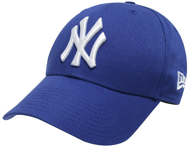 뉴에라 엠엘비 MLB 리그 에센셜 뉴욕양키스 9FORTY 볼캡 야구 골프 모자 블루 11157579, MISC, 1개