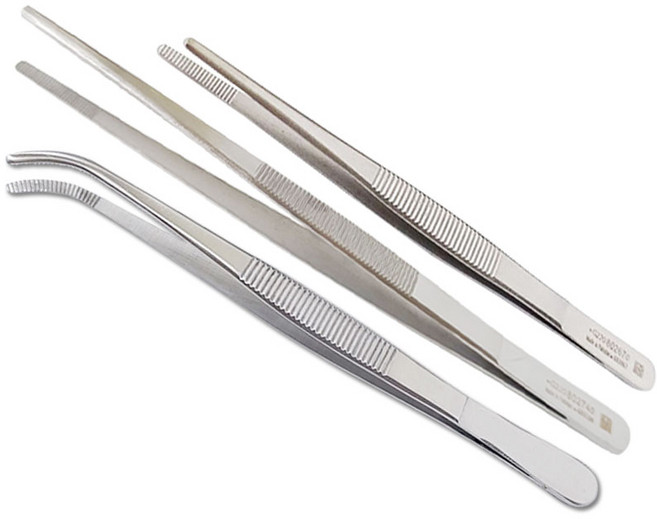 1+1+1 (3종) 핀셋 화분핀셋 일자형핀셋 원예용핀셋 다육이핀셋, 1세트