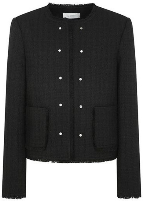 JJ지고트 트위드 더블 메탈 장식 재킷 GS3P0JK301