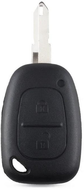 자동차 원격 키 쉘 케이스 트래픽 마스터 비바로 모바노 캉구 클리오 트윙고 버튼, 기본, 1. With Blade NE73