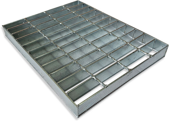 [기린산업] 400*500*50 스틸그레이팅 배수로 수로관 덮개, 1개