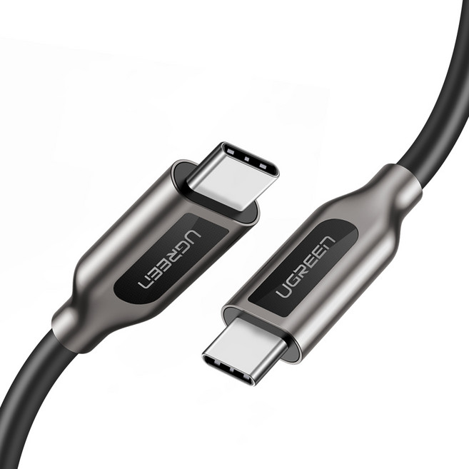 유그린 USB3.1 Gen2 C to C 타입 고속 케이블, 혼합색상, 1개, 1m