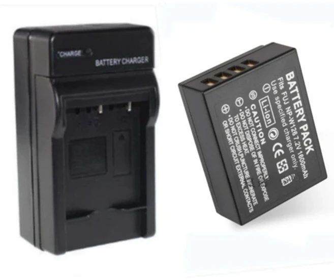 NP-W126S 카메라 배터리 후지 XA3 XT20 XA10 XA2 XT10 XH1 디지털 충전동 7.2V 1600mAh, 03 Battery Charger, 1