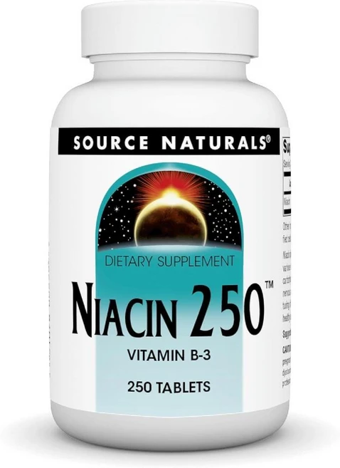Source Naturals 니아신 250n 비타민 B-3-250 정, 250정 - 쿠팡