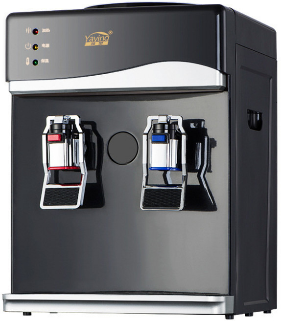 新款飲水機台式冷熱全自動智能家用桶裝水開水機, 1個, 118豪華龍頭銀色冷熱
