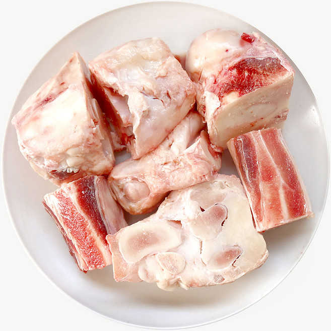 (배터짐) 업소용 국내산 한우사골 10kg 곰탕 소사골 사골국 사골곰탕 도매 (일요일&당일발송), 1개