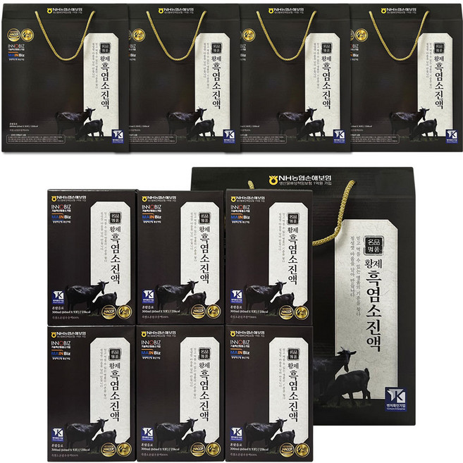 더존건강 황제 흑염소 진액, 5개, 1.8L