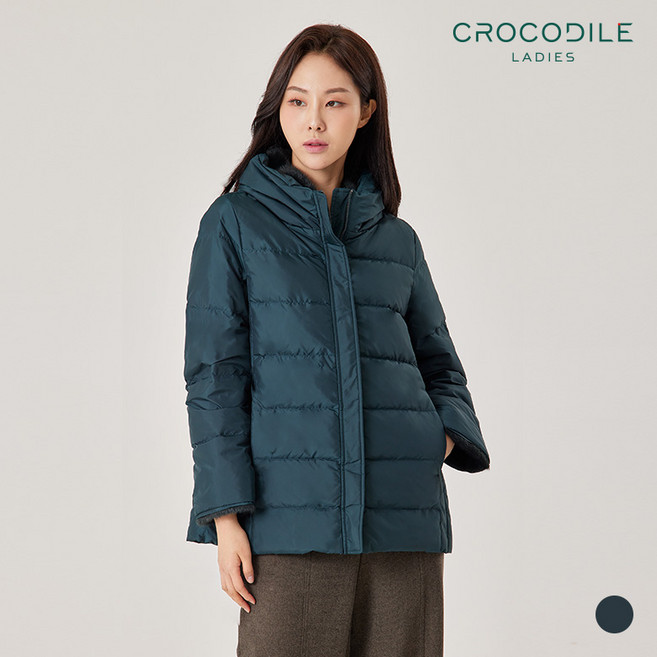 밍크트리밍구스다운점퍼_CLBWLP201