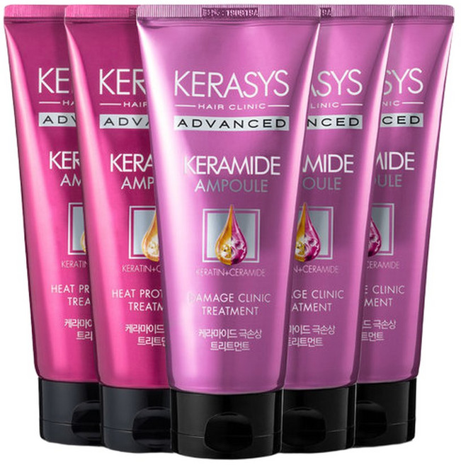 케라시스 헤어트리트먼트 헤어팩 린스 극손상 3개+열손상 2개, 1개, 200ml