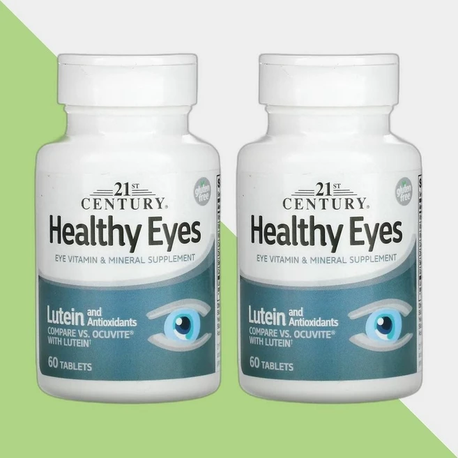 21세기센츄리 Healthy Eyes 루테인 60정 2통 - 쿠팡