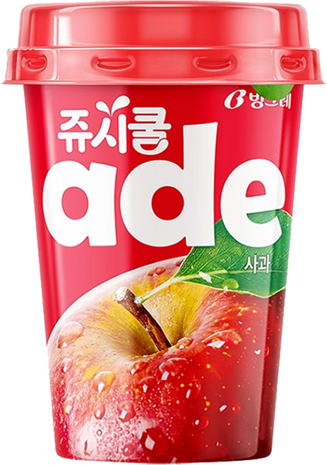 빙그레 쥬시쿨에이드 사과에이드, 250ml, 3개