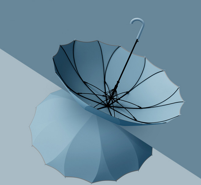 NY STYLE 프리미엄 장우산 빗물이 안 새는 우산