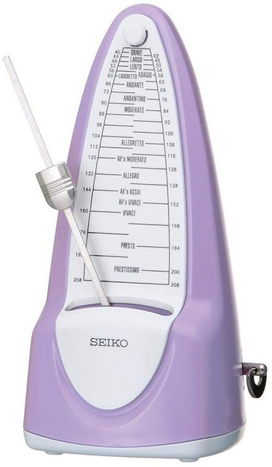 SEIKO 세이코 메트로놈 진자식 스탠다드 라벤더 퍼플 SPM320LV, 상세페이지 참조, 1개