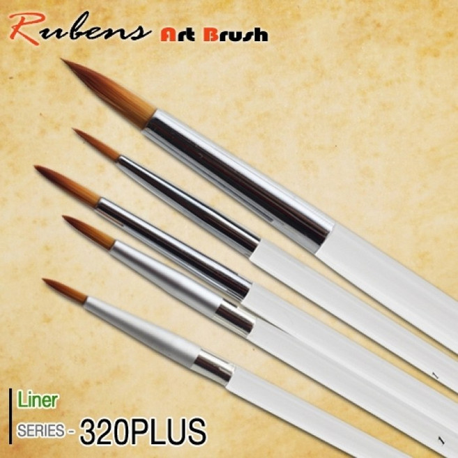 루벤스 세필붓 320PLUS(옵션선택), 00호, 1개