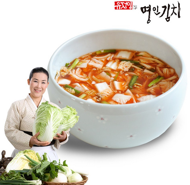 [식품명인 유정임] 나박김치 2kg/3kg/4kg/5kg 골라담기, 2kg, 1개